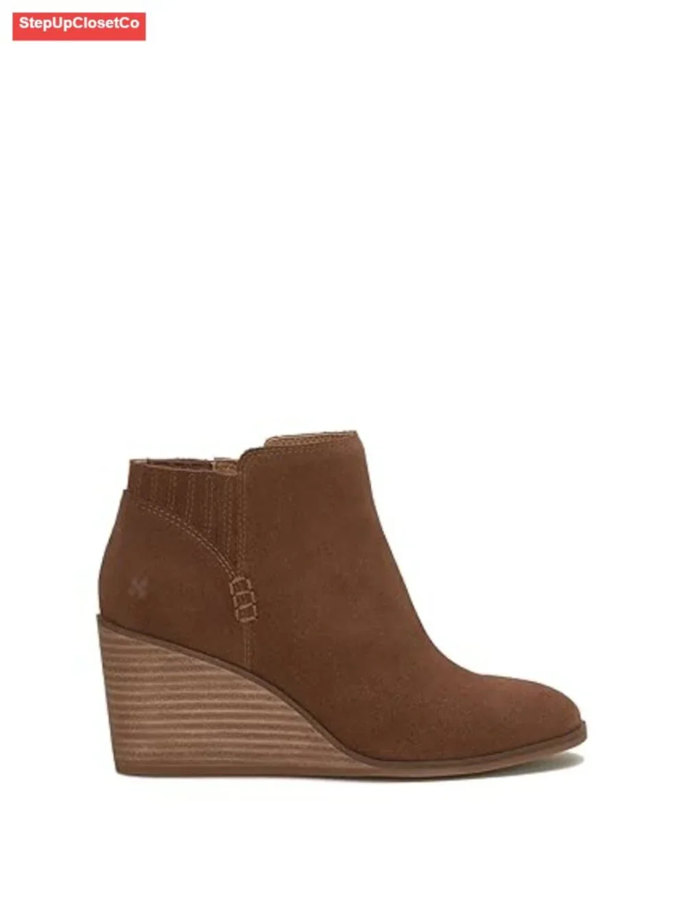 N/A suede booties